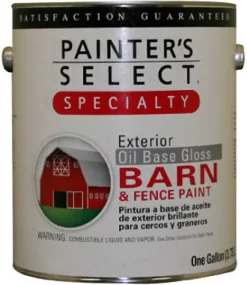 Speciality Barn & Fence Paint, Oil-Base, Gloss, Barn Red, 1-Gallon (Pack of 2)