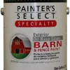 Speciality Barn & Fence Paint, Oil-Base, Flat, Ranch Red, 1-Gallon (Pack of 2)