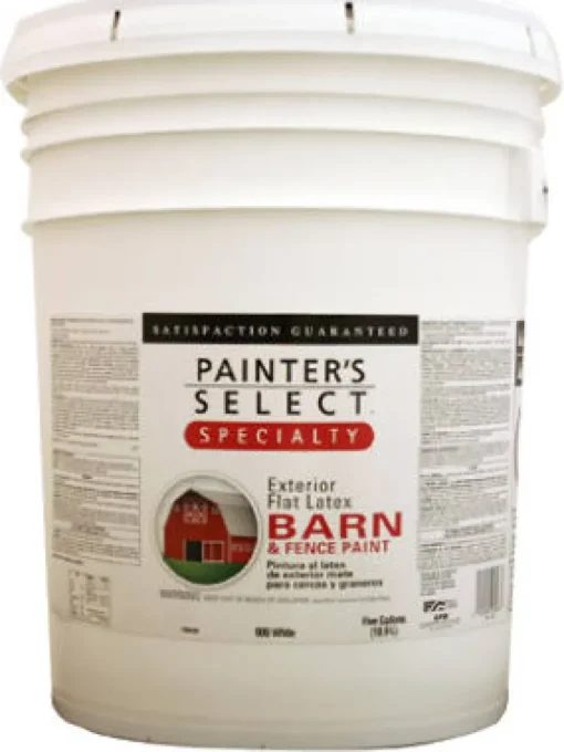 Speciality Barn & Fence Paint, Latex, Flat, Ranch Red, Gallon (Pack of 2)