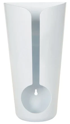 Spectrum White Organizer Bin 14 in. H X 3-5/9 in. W X 7.25 in. D