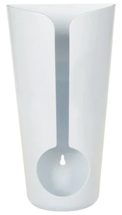 Spectrum White Organizer Bin 14 in. H X 3-5/9 in. W X 7.25 in. D