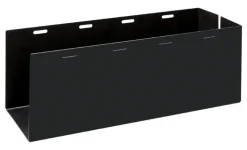 SpinDigger Aluminum Black Paintable Mailbox Newspaper Box 18 L x 6.5 H x 17.8 W in.