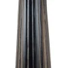 SpinDigger Cast Aluminum Black Mailbox Post Base 6 in. W