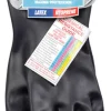 Spontex Technic 420 Latex/Neoprene Cleaning Gloves L Black 1 pk