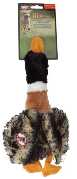 Spot Skinneeez Multicolored Plush Mallard Duck Dog Toy Large 1 pk