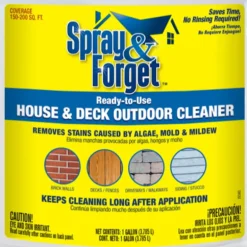 Spray & Forget House and Deck Cleaner Nested Spray Trigger 1 gal.