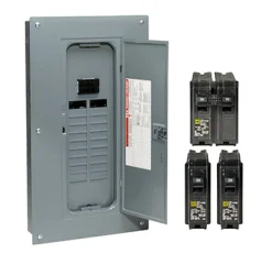 Square D HomeLine 100 amps 120/240 V 20 space 40 circuits Combination Mount Main Breaker Load Center