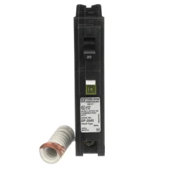 Square D HomeLine 20 amps Surge Single Pole Circuit Breaker