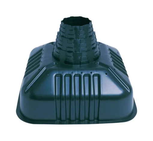 SquareFoot Plastic Concrete Footing Forms 20 in. H X 28 in. W X 28 in. L X 12 in. D