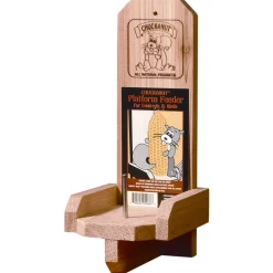 SQUIRREL FEEDER BROWN 9"