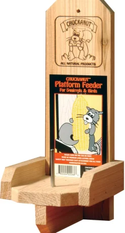 SQUIRREL FEEDER BROWN 9"