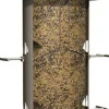 Squirrel-Proof Bird Feeder, Satin Nickel Finish, 4.2-Lb. Capacity