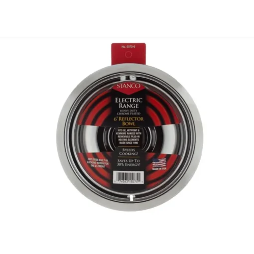 Stanco Steel Reflector Bowl 6 in. W