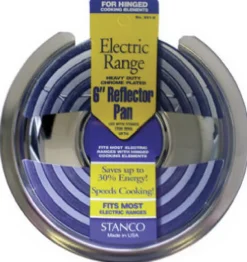 Stanco Steel Reflector Pan 6 in. W (Pack of 6)