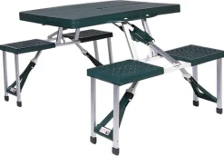 Stansport 617 Portable Picnic Table With Seat