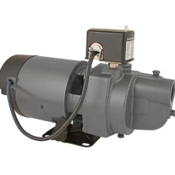 Star Water Systems Cast Iron Shallow Well Pump 115/230V 1/2 hp 8.6A 630 GPH 1-1/4 x 1 Dia. in.