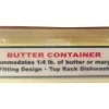Stay Fresh 4 oz. Butter Container 1 pk