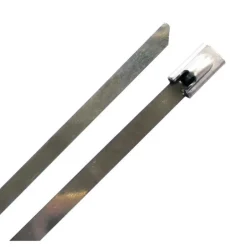 Steel Grip 11 in. L Silver Cable Tie 10 pk