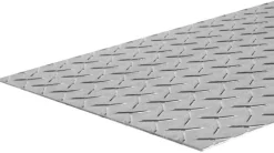 SteelWorks 24 in. W Uncoated Steel Diamond Tread Plate