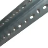 SteelWorks 0.048 in. X 1-1/4 in. W X 48 in. L Zinc Plated Steel Slotted Angle