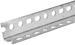 SteelWorks 0.048 in. X 1-1/4 in. W X 48 in. L Zinc Plated Steel Slotted Angle