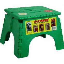 STEP STOOL GRN 9" 300LB