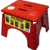 STEP STOOL RED 9" 300LB