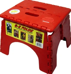 STEP STOOL RED 9" 300LB
