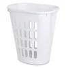 Sterilite 12568006 21" X 14-3/8" X 21-7/8" White Plastic Open Laundry Hamper (Pack of 6)