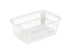 Sterilite 1.3 cu ft White Storage Bin 4.25 in. H X 8 in. W X 11.25 in. D