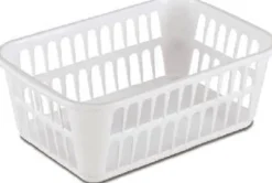 Sterilite 1.3 cu ft White Storage Bin 4.25 in. H X 8 in. W X 11.25 in. D