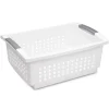 Sterilite 17.125 in. L X 12.875 in. W X 7.25 in. H White Storage Basket (Pack of 10).