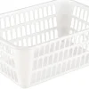 Sterilite 16098024 Large White Storage Basket (Case of 24)