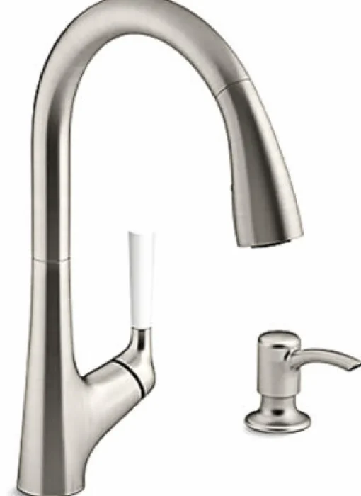 Sterling International Inc Vibrant Pull-Down Kitchen Faucet Kit