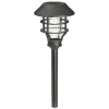 Sterno Home Black Solar Powered LED Pathway Light 1 pk (Pack of 12)