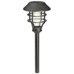 Sterno Home Black Solar Powered LED Pathway Light 1 pk (Pack of 12)