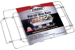 Sterno Silver Wire Chafing Dish Rack 1.50 in. H X 12.13 in. W X 22.75 in. L 1 pk