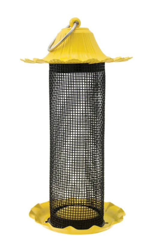 Stokes Select Finch 0.5 lb. Metal/Plastic Screen Bird Feeder 0 ports