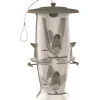Stokes Select Wild Bird 3.5 Plastic Tube Bird Feeder 6 ports