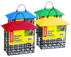 Stokes Select Wire Double Suet Basket 1 ports (Pack of 4)