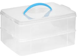 STORAGE BOX 2LAYR 10X14"