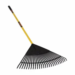 Structron S600 Power 71 in. 26 Tine Poly Leaf Rake Fiberglass Handle