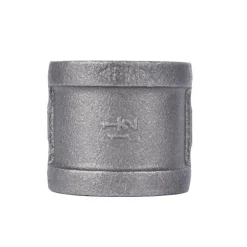 STZ Industries 1-1/2 in. FIP each X 1-1/2 in. D FIP Black Malleable Iron Coupling