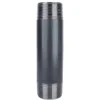 STZ Industries 1-1/4 in. MIP each X 1-1/4 in. D MIP Black Steel 6 in. L Nipple