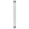 STZ Industries 1/2 in. MIP each X 1/2 in. D MIP Galvanized Steel 9 in. L Nipple