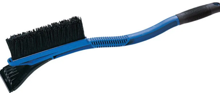 Sub Zero Assorted Colors Polyethylene Ice Hammer Snow Brush with 23 L in. Handle