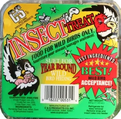 Suet Cake, Insect Treat, 11.75-oz.