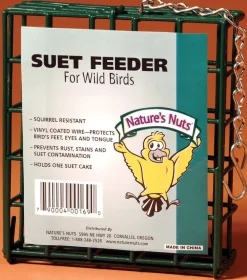 SUET FEEDER GRN 4.8X5.2"