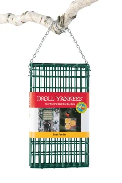 SUET FEEDR DOUBLE GREEN