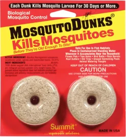 Summit Mosquito Dunks Insect Repellent Solid For Mosquitoes 2 ct